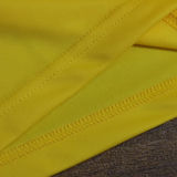 1958 Brazil Home Yellow Retro Soccer Jersey