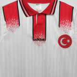 1990 Turke White Retro Retro Jersey