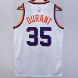 2023/24 Suns DURANT #35 White NBA Jerseys