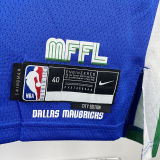 2023/24 Mavericks IRVING #11 Blue City Edition NBA Jerseys