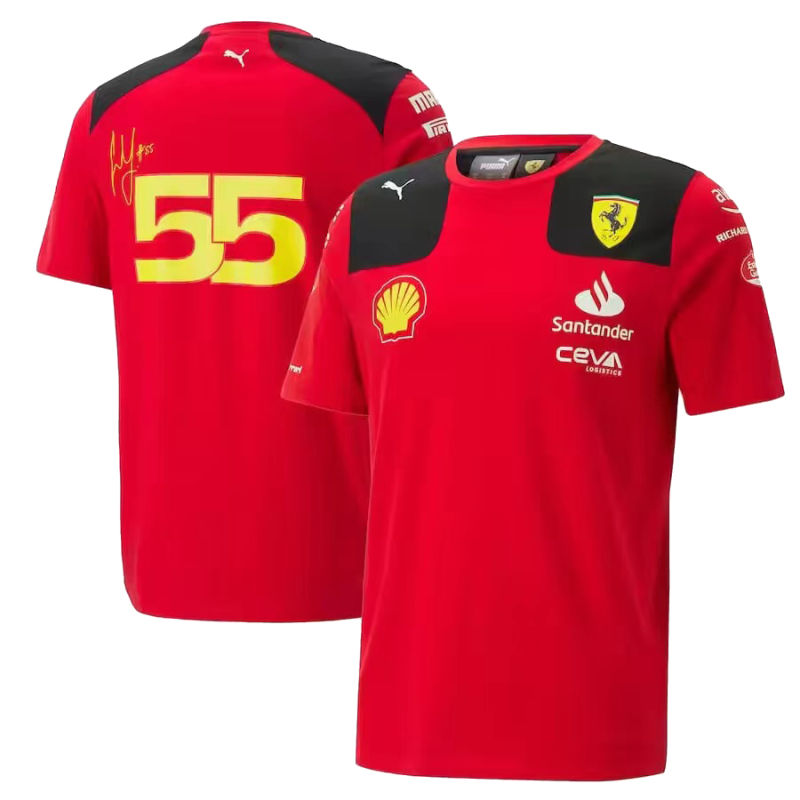 2023 Ferrari F1 55 Red Team T-Shirt