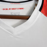 2023/24 Denmark Away White Fans Soccer Jersey
