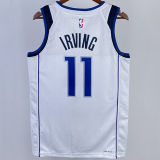 2023/24 Mavericks IRVING #11 White NBA Jerseys