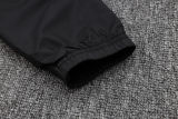 2024 AC Black Hoody Zipper Jacket Windbreaker