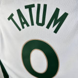 2023/24 Celtics TATUM #0 White City Edition NBA Jerseys