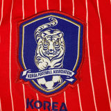 2002 South Korea Home Red Retro Soccer Jersey