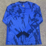 2023/24 EL Salvador Home Blue Long Sleeve Jersey 萨尔瓦多