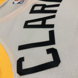 2023 Jazz CLARKSON #00 White NBA Jerseys