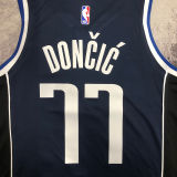 2023/24 Mavericks DOECIC #77 Sapphire Blue NBA Jerseys
