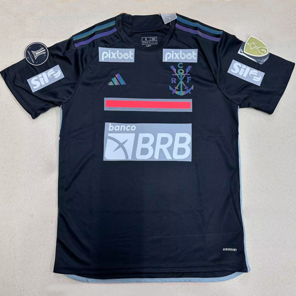 2023/24 Flamengo 1:1 Quality Third Black Fans Jersey (All Sponsor 全广告)