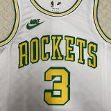Rockets PORTER JR. #3 White Retro NBA Jerseys
