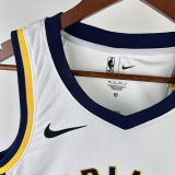 2023/24 Pacers SIAKAM #43 White NBA Jerseys