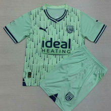 2023/24 West Bromwich Albion Away Kids Soccer Jersey