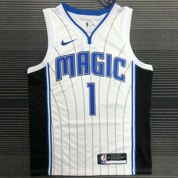 McGRADY # 1 MAGIC White Retro NBA Jerseys