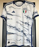 2023/24 Italy Away White Player Version Soccer Jersey