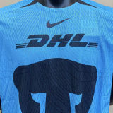 2023/24 Pumas UNAM Third Blue Player Soccer Jersey