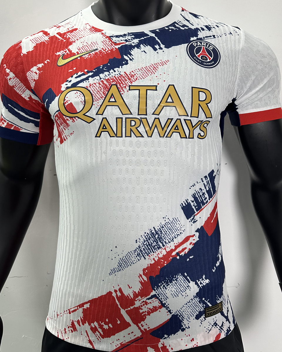 2024/25 Paris Saint-Germain Visitante White Versión Jugador
