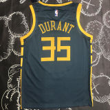 Warriors DURANT #35 Black NBA Jerseys