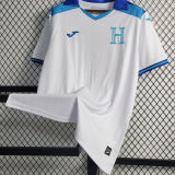 2023/24 Honduras Home White Fans Soccer Jersey