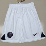 2023/24 PSG Away White Shorts Pants