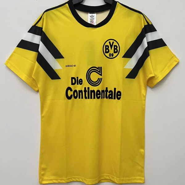 1989 BVB Home Yellow Retro Jersey