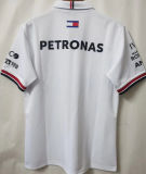 2022 Mercedes AMG Petronas F1 White Team POLO T-Shirt
