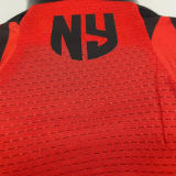 2024/25 New York Red Bull Home Red Player Version Soccer Jersey 纽约红牛