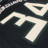2023 Bucks ANTETOKOUNMPOL #34 Black NBA Jerseys