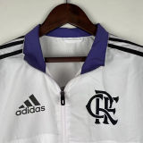 2023/24 Flamengo White Windbreaker
