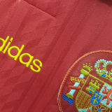 1994 Spain Home Red Retro Soccer Jersey