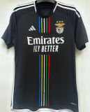 DI MARIA #11 Benfica 1:1 Quality Away Black Fans Jersey 2023/24 (League Font Font 联赛字体)