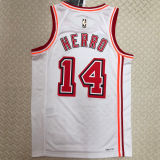 Miami Heat HERRO #14 White Retro NBA Jerseys