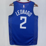 2023/24 Clippers LEONARD #2 Blue NBA Jerseys