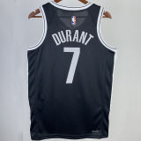 2023/24 Nets DURANT #7 Black NBA Jerseys