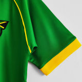 1998 JAMAICA Away Green Retro Soccer Jersey