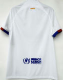 PEDRI #8 BA 1:1 Quality Away Fans Jersey 2023/24 (Have UNHCR ACNUR 有背号下广告)