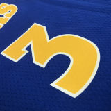 Warriors POOLE #3 Blue Retro NBA Jerseys