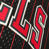 1997/98 Bulls RODMAN #91 Black Retro NBA Jerseys 热压