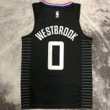 Clippers WESTBROOK #0 Black NBA Jerseys