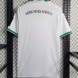 2023/24 Monchengladbach Home White Fans Soccer Jersey