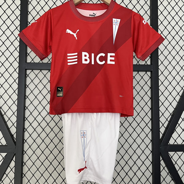 2024/25 CDUC Away Red Kids Soccer Jersey