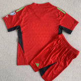 2023/24 LOS Angeles FC Goalkeeper Red Kids Soccer Jersey