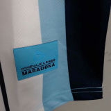Maradona #10 Argentina Home Retro Soccer Jersey 2001有名有号 ★★