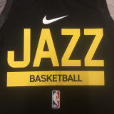 2023/24 Jazz Black Training Tank Top NBA Jerseys