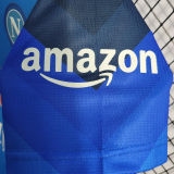 2022/23 Napoli Home Blue Fans Soccer Jersey
