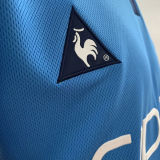 2001/02 Man City Home Blue Retro Soccer Jersey