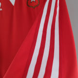 1982 Chile Home Red Long Sleeve Retro Jersey