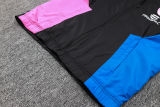2024 AC Black Hoody Zipper Jacket Windbreaker