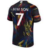 H M SON # 7 South Korea 1:1 Quality Away Fans Jersey 2022/23