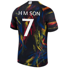 H M SON # 7 South Korea 1:1 Quality Away Fans Jersey 2022/23